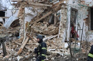 Черкащина: наслідки удару російською ракетою по Умані (фото)