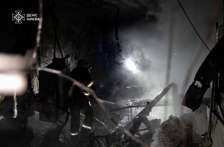 Наслідки удару по Києву: фото