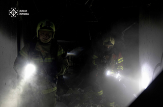 Наслідки удару по Києву: фото