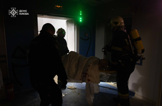 Наслідки удару по Києву: фото