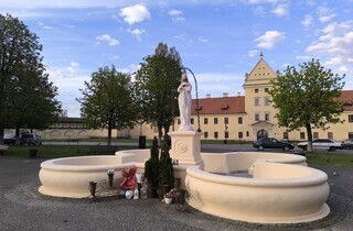 На Львівщині вандали понівечили фігуру Матері Божої (фото)