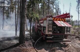 Спека під 50°C та сотні рятувальників: у Чорнобильській зоні триває гасіння пожежі (фото)