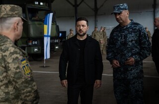 Зеленський на Одещині провів нараду із командуванням ВМС