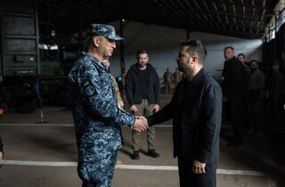 Зеленський на Одещині провів нараду із командуванням ВМС