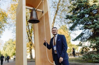 У Києві вперше за майже 800 років прозвучав голос дзвона Десятинної церкви