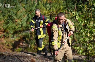 На Київщині досі палає ліс: до гасіння масштабної пожежі залучили авіацію ДСНС