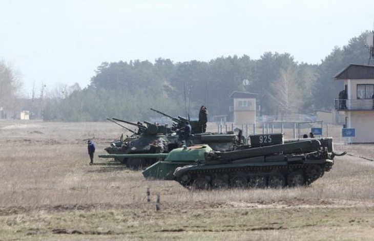 Техника на границе с белоруссией военная