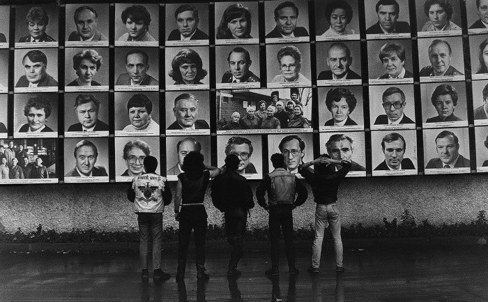 Фотосессия для немецкого журнала Blickpunkt. СССР, Москва, 1987 год. Фото: Петры Галл.

