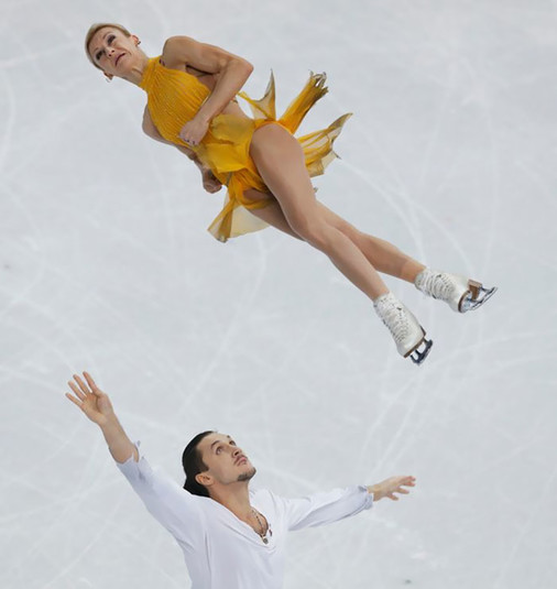 Олімпійські курйози спортсменів: як інколи смішно виглядають фігуристи під час змагань. Фотогалерея