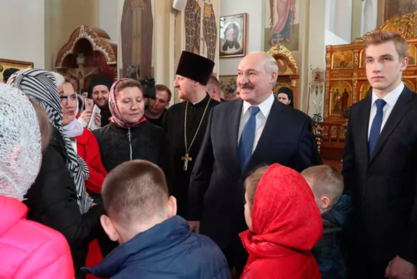 Сын лукашенко николай фото сейчас