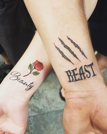 Татуировки для двоих (77 фото)