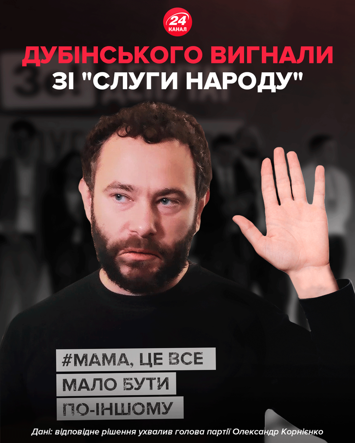 «Мама любить безпартійних»: нардеп Дубінський, якого вигнали з партії «Слуга народу», став героєм курйозних фотожаб
